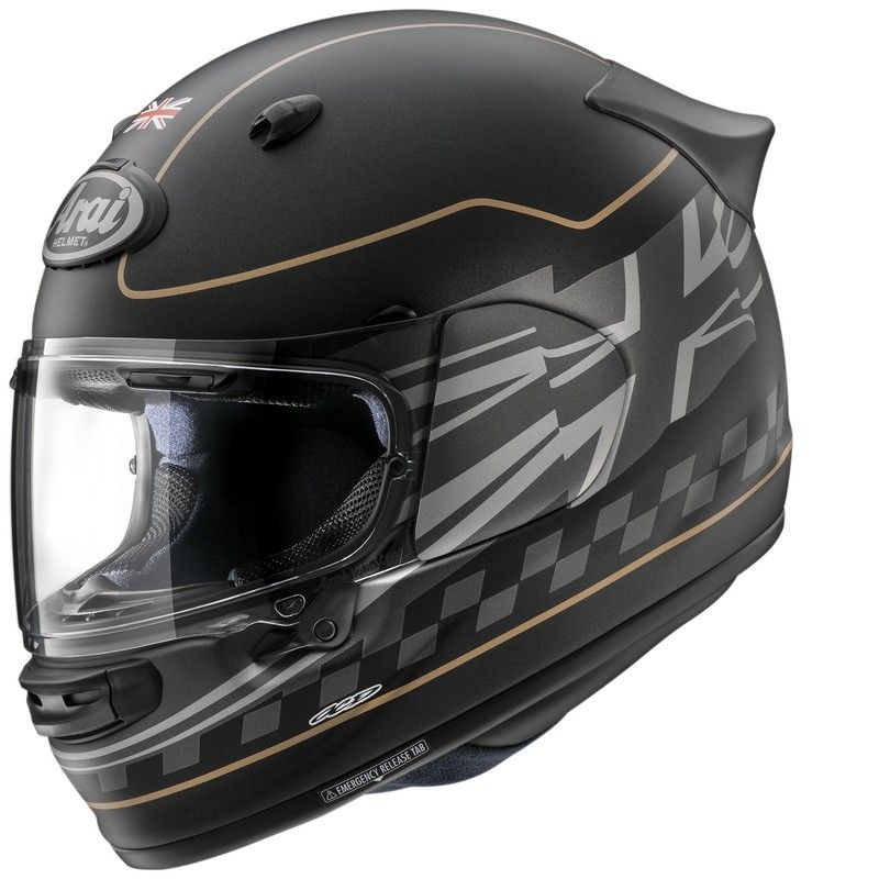 Casco ARAI QUANTIC DARK CITIZEN - Negro - motoscamaralweb.com