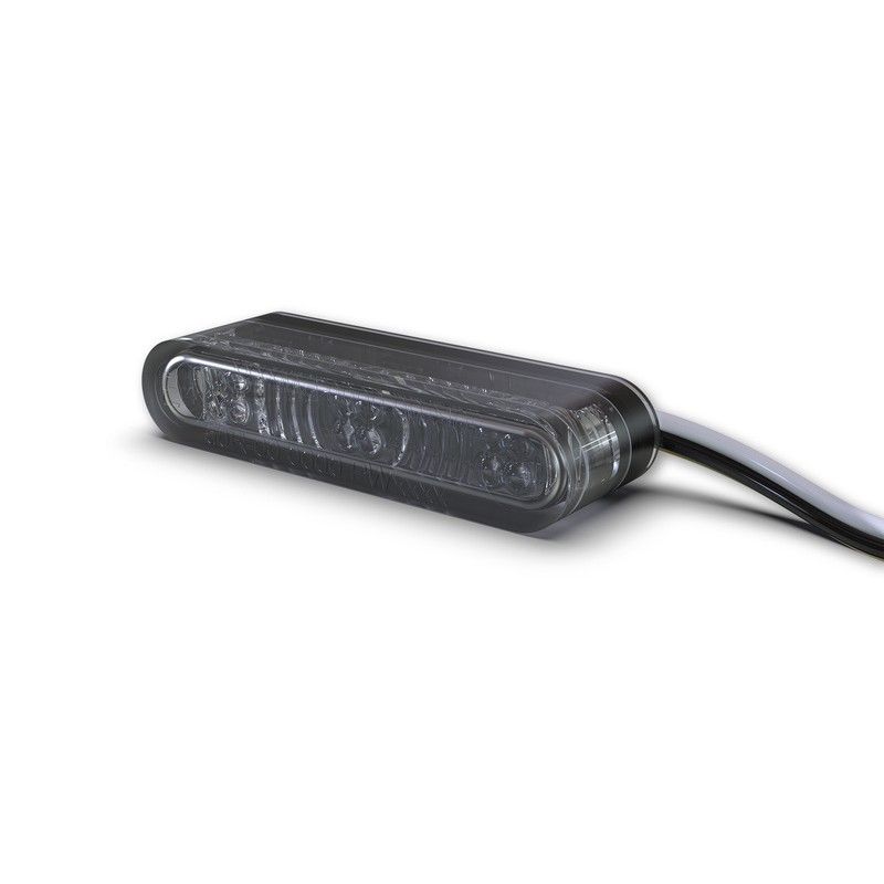 Intermitente/luz de posición LED HIGHSIDER pro Star-MX1 Pro Module 2in1 - cristal ahumado - homologado E - par - motoscamaralweb