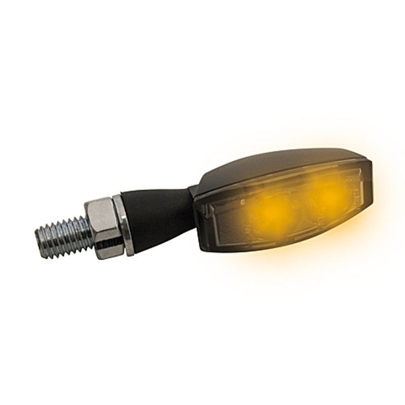 Intermitente LED HIGHSIDER pro Blaze - cristal ahumado - homologado E - par - motoscamaralweb.com