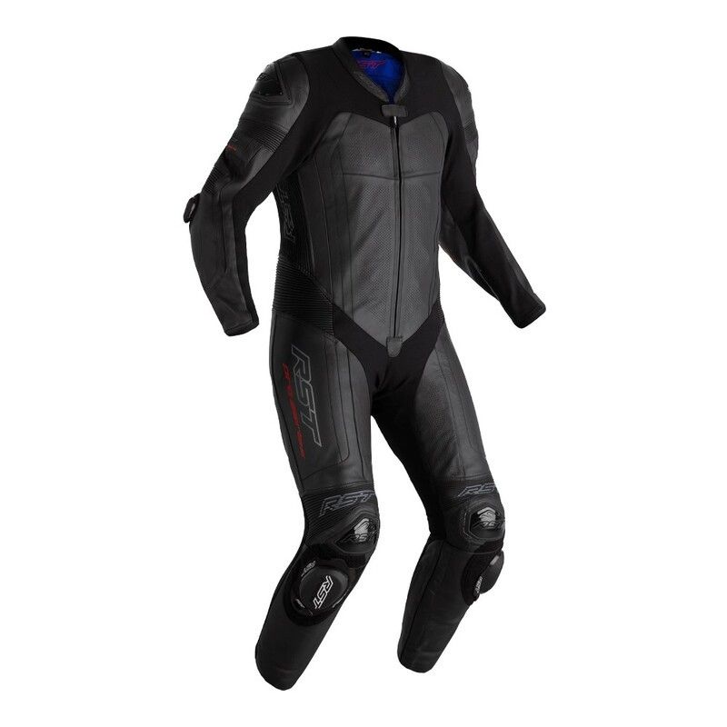 Mono de piel RST Pro Series Evo Airbag CE hombre - Negro - motoscamaralweb.com