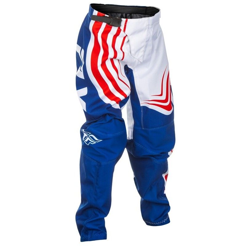 Pantalón infantil FLY RACING F-16 - Rojo / Blanco / Azul - motoscamaralweb.com