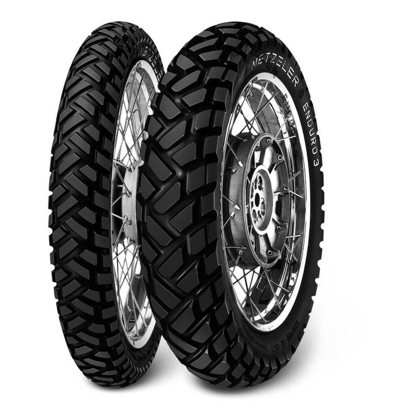 Neumático METZELER ENDURO 3 SAHARA (F) 90/90-21 M/C 54S DP TT - motoscamaralweb.com