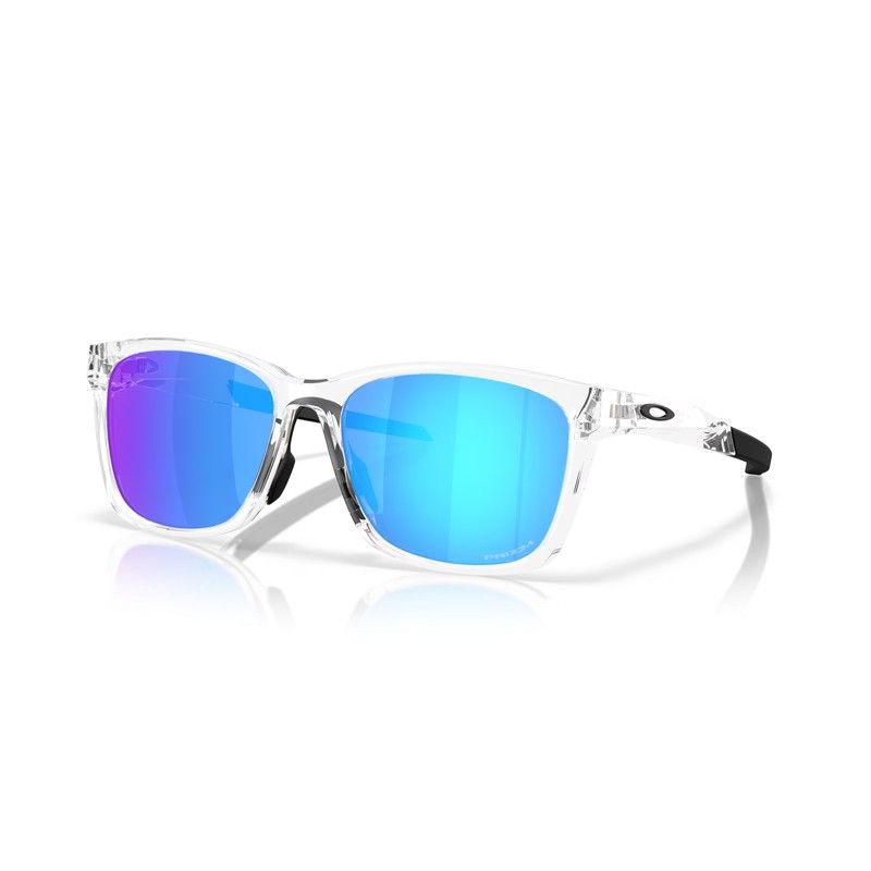 Gafas de Sol OAKLEY Paracord Polished Clear - Lentes Prizm Sapphire - motoscamaralweb.com