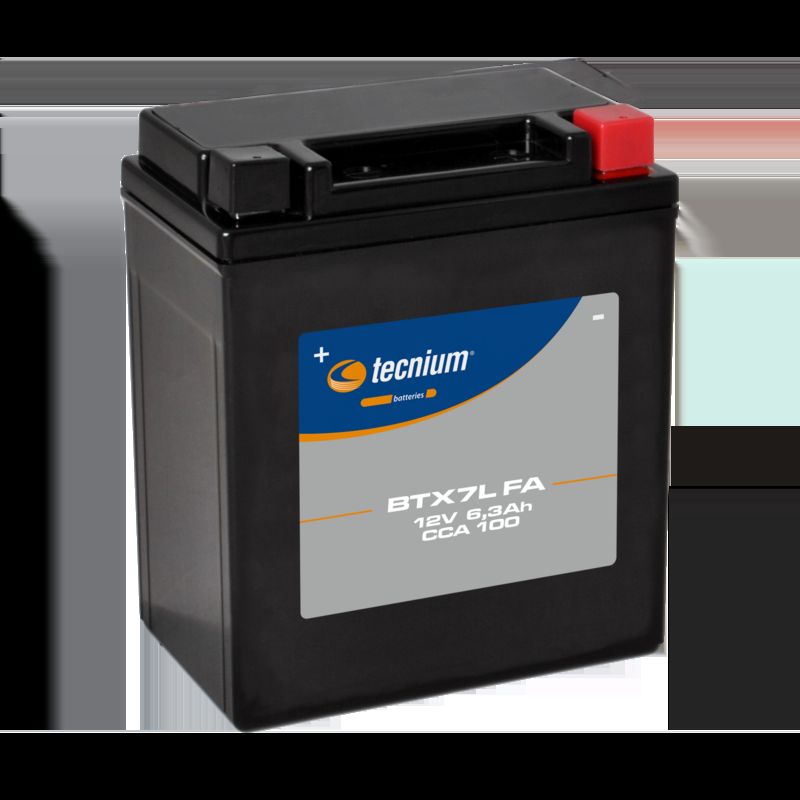 Batería TECNIUM activada BTX7L - motoscamaralweb.com