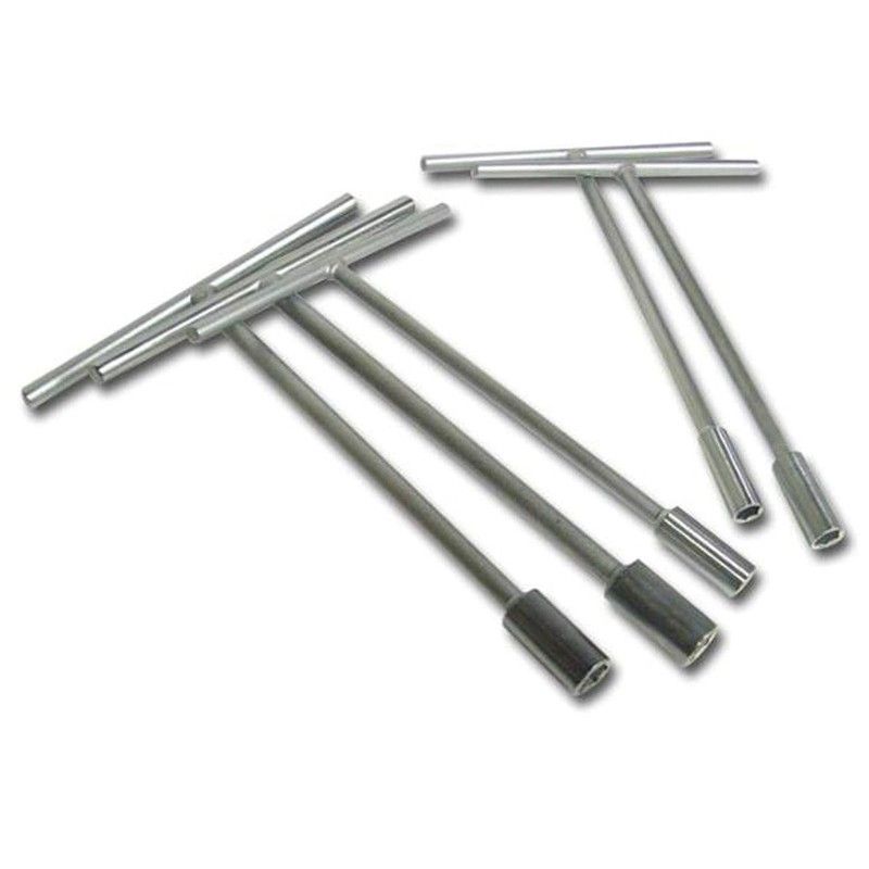 Juego de 5 llaves vasos en T BIHR - motoscamaralweb.com