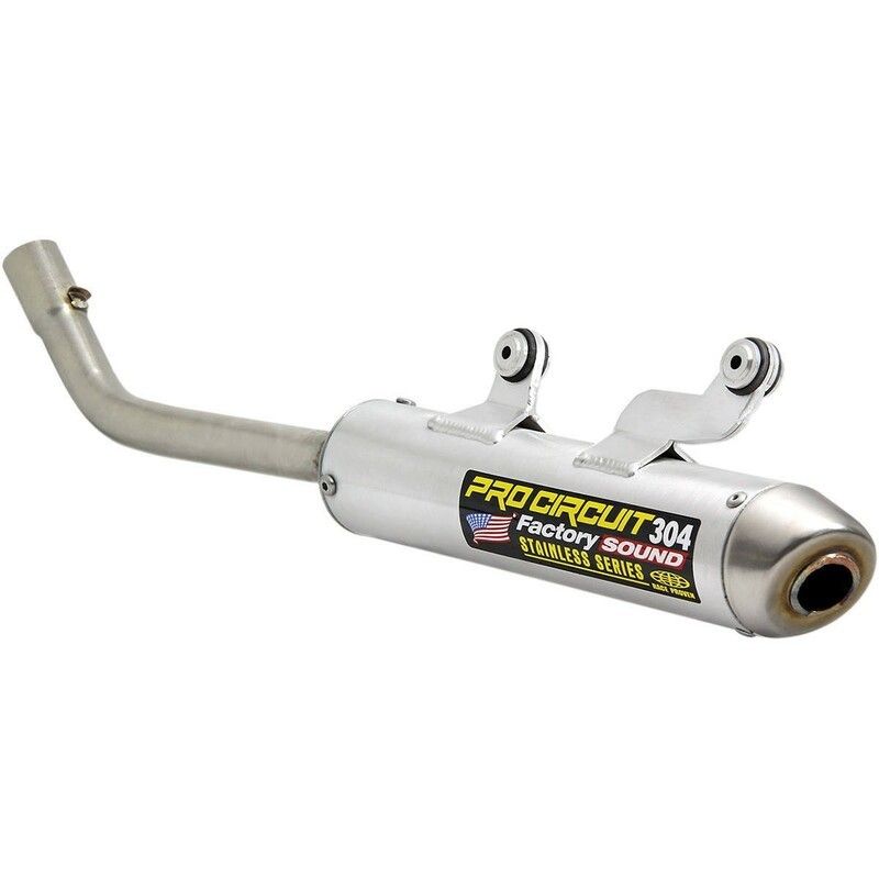 Silencioso Pro Circuit 304 KTM/Husqvarna: aluminio. tapa de acero inox - motoscamaralweb.com