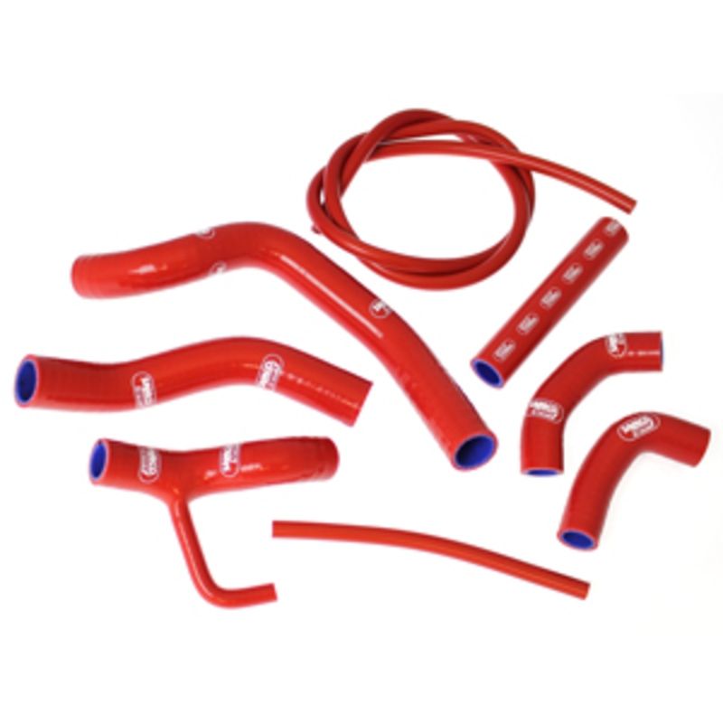 Kit manguitos SAMCO Ducati rojo DUC-22-RD - motoscamaralweb.com