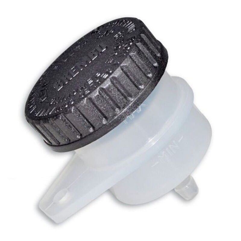 Depósito para bomba Brembo salida recta soporte horizontal - motoscamaralweb.com