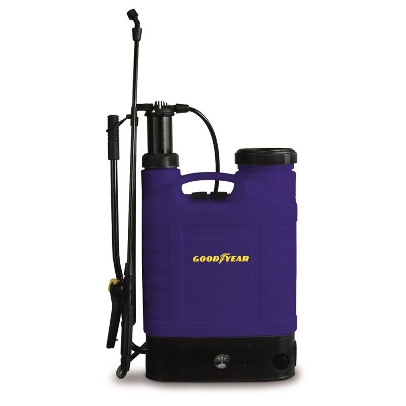 PULVERIZADOR ELECTRICO LITIO GOODYEAR GY1607SP LANZA MET 2 EN 1 16L 8A - motoscamaralweb.com