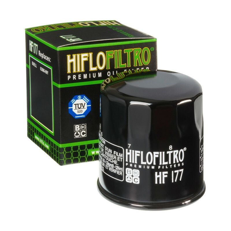 Filtro de aceite HIFLOFILTRO - HF177 - motoscamaralweb.com