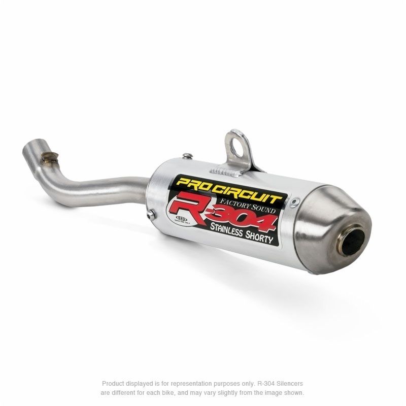 Silenciador PRO CIRCUIT R-304 Shorty - Yamaha YZ 125 - motoscamaralweb.com