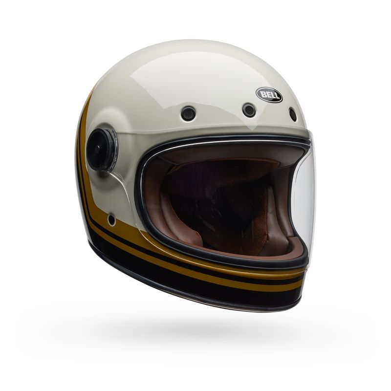 Casco BELL Bullitt GT - Wander Gloss Vintage White/Black - motoscamaralweb.com