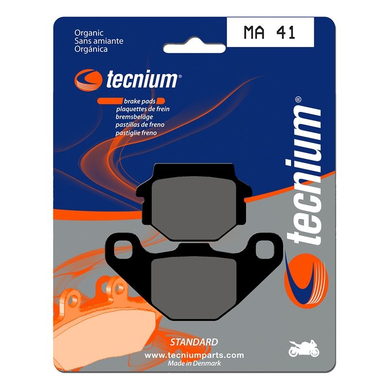 Pastillas de freno Tecnium MA41 Orgánicas - motoscamaralweb.com