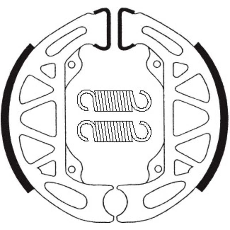 Zapatas de freno Tecnium BA200 - motoscamaralweb.com