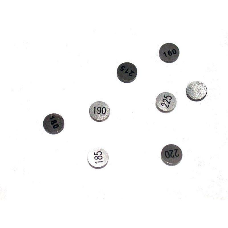 Pastillas de reglaje Hot Cams (Set 5pcs) Ø9.48 x 1.7 mm - motoscamaralweb.com