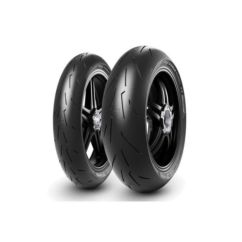 Neumático PIRELLI DIABLO ROSSO IV CORSA 180/60 ZR 17 M/C (75W) TL - motoscamaralweb.com