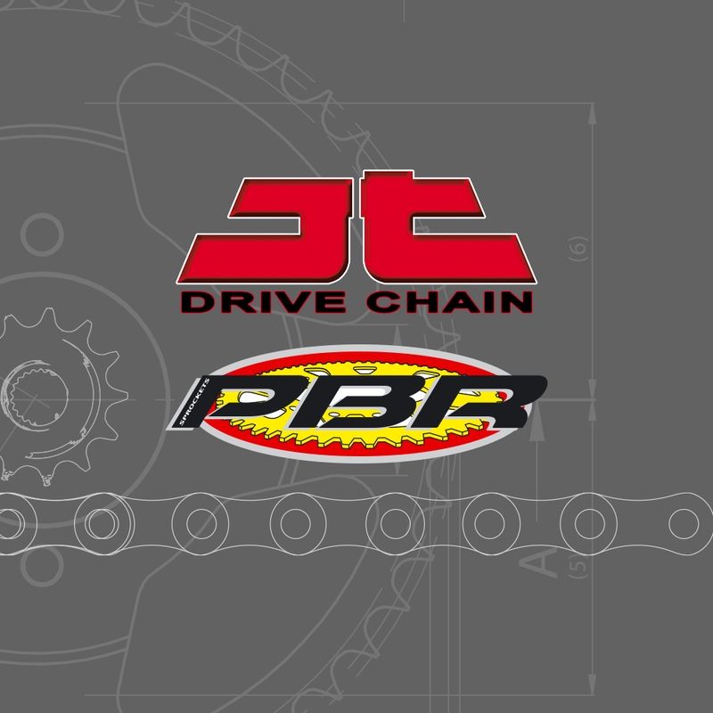 Kit de cadena JT 525Z3 16/45 Super-Reforzado - corona Standard - motoscamaralweb.com