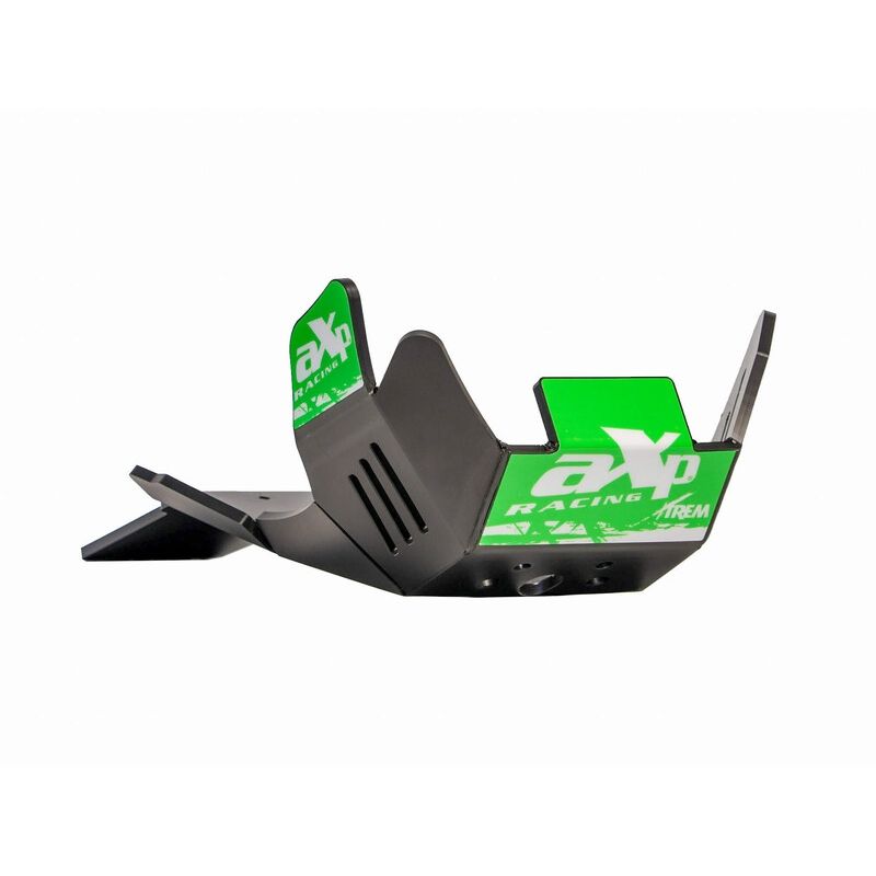 Cubrecárter AXP Xtrem con protección de bieleta de suspensión - HDPE 8mm - motoscamaralweb.com
