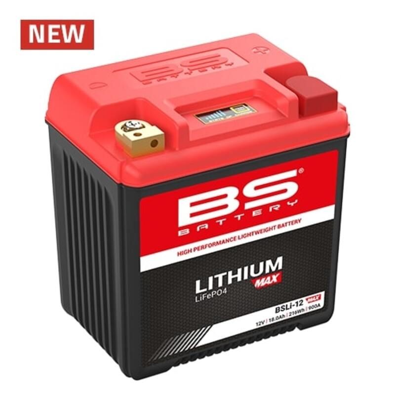 BS BATTERY Battery Lithium-Ion - BSLi-12 Max - motoscamaralweb.com