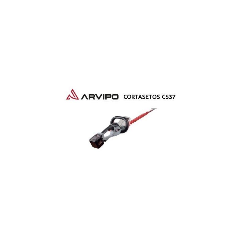 Cortasetos Arvipo CS37 | Potencia y Precisión Profesional - motoscamaralweb.com