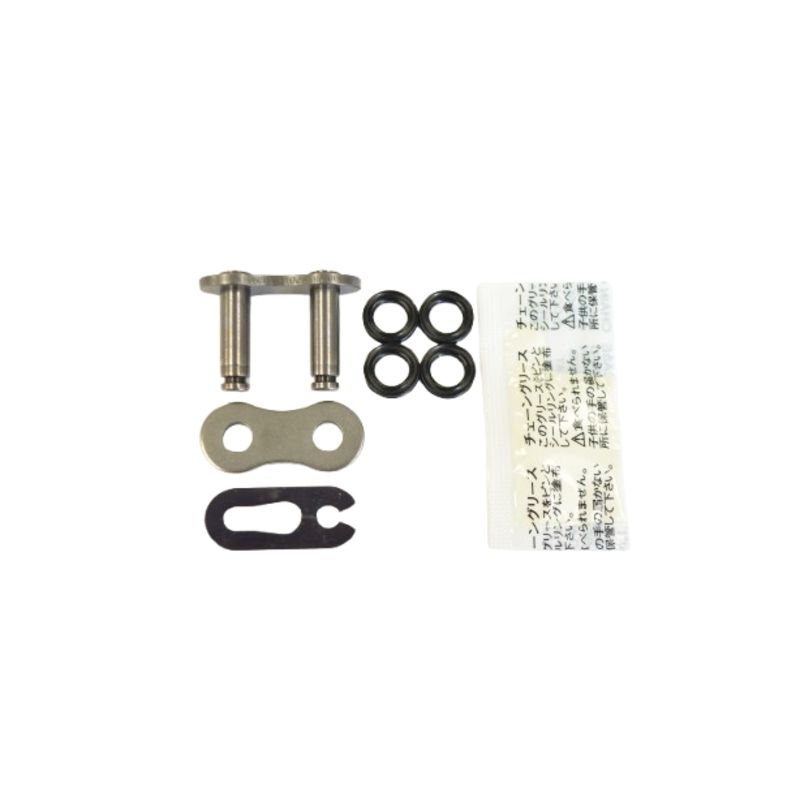 Enganche de cadena EK tipo clip semi abierto 520SRX2 QX-Ring 520 - Acero / Acero - motoscamaralweb.com