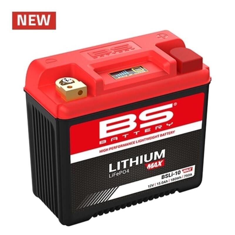 BS BATTERY Battery Lithium-Ion - BSLi-10 Max - motoscamaralweb.com