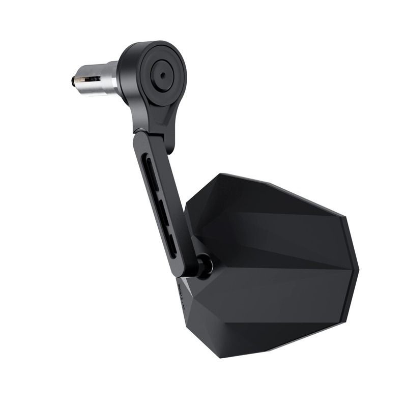 Retrovisor contrapeso de manillar HIGHSIDER pro Stealth-X5 Evo - corto - negro - motoscamaralweb.com
