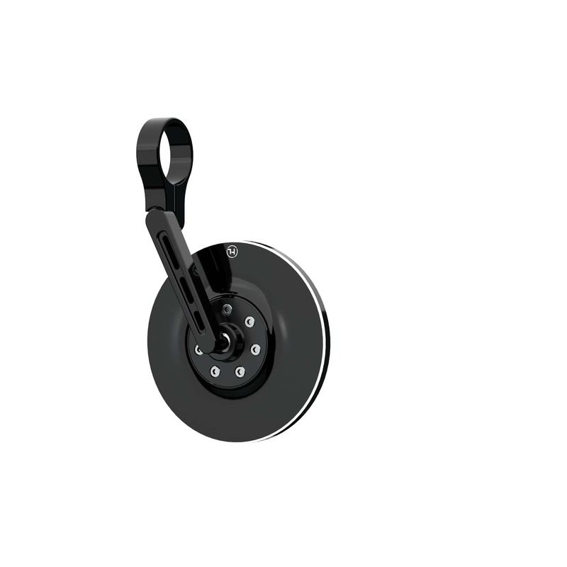 Retrovisor contrapeso de manillar HIGHSIDER pro Conero - corto - negro - motoscamaralweb.com