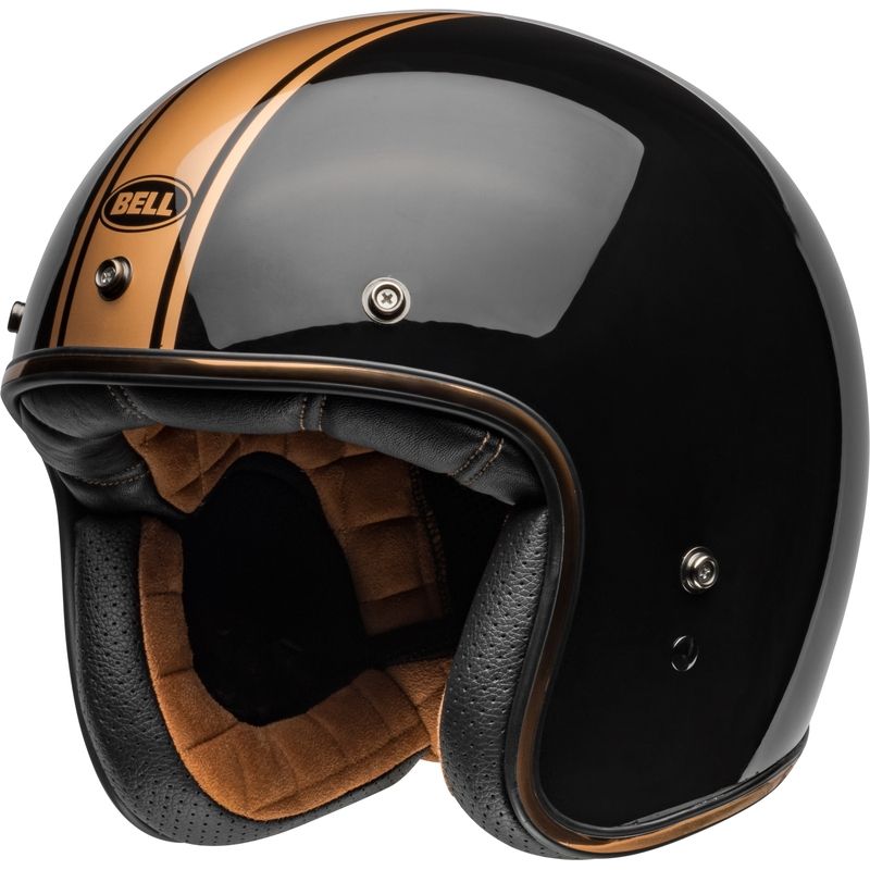 Casco BELL Custom 500 - Rally Gloss Black Bronze- motoscamaralweb.com