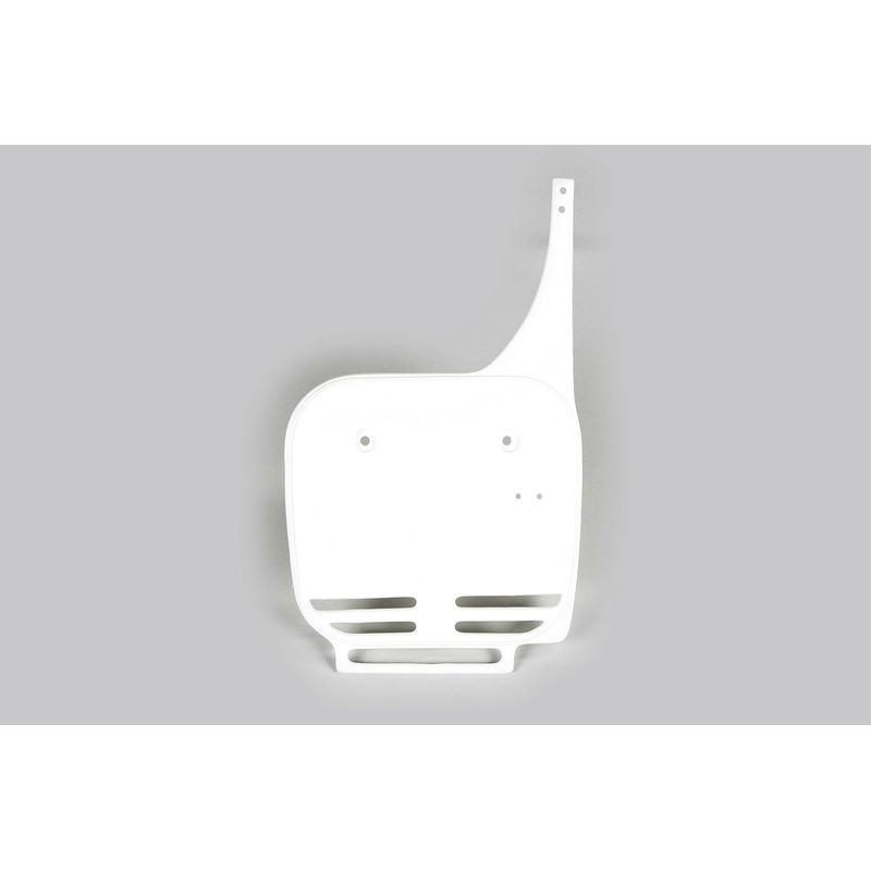 Portanúmeros delantero UFO Kawasaki blanco KA02742-047 - motoscamaralweb.com