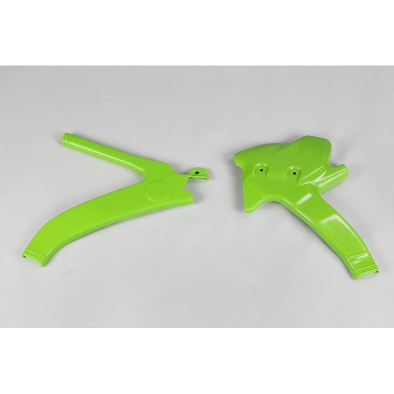 Protector de chasis UFO Kawasaki verde KA02772-026 - motoscamaralweb.com