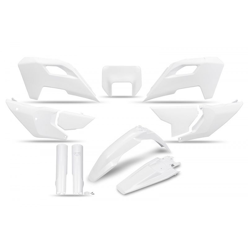 Kit de plástica UFO - Blanco - motoscamaralweb.com