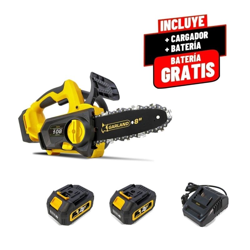 GARLAND BULK KEEPER 108 20V + 2XBAT2AH+SINGLE FAST - motoscamaralweb.com