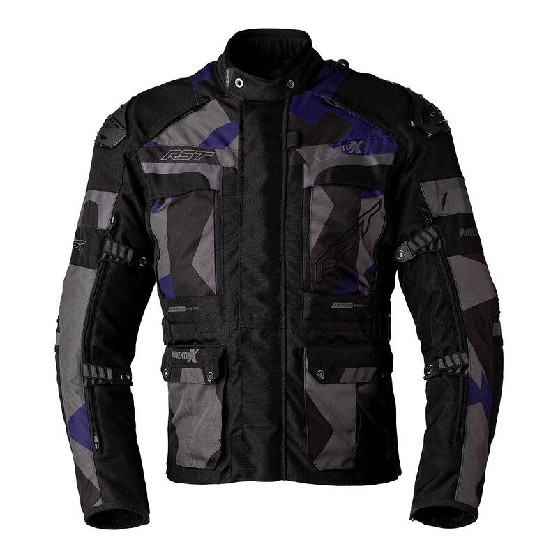 Chaqueta textil RST Pro Series Adventure-X CE hombre - Azul / Navy / Camo - motoscamaralweb.com