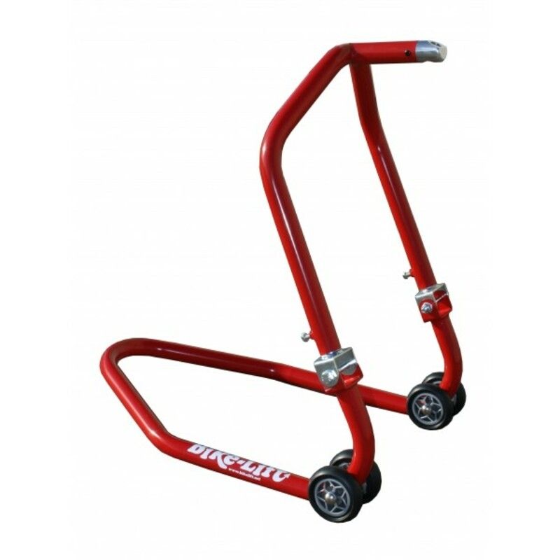 Caballete delantero al chasis BIKE LIFT rojo- FS-11 - motoscamaralweb.com