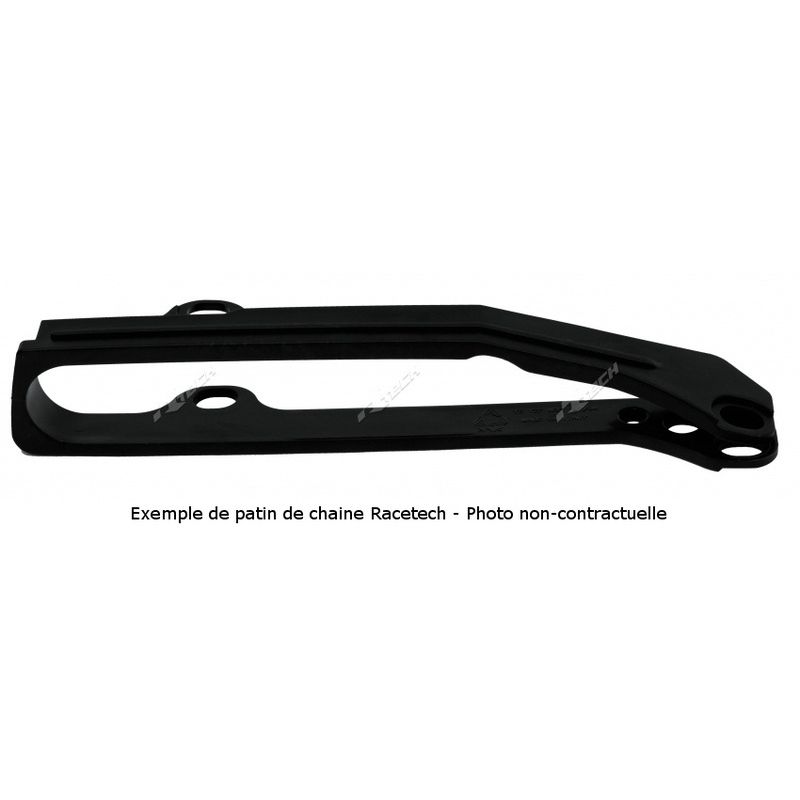 Patín de basculante RACETECH Negro Honda Husaberg TE125 / 250 / 300 - motoscamaralweb.com