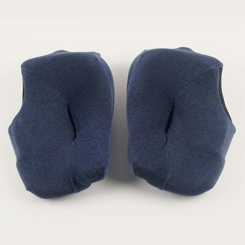 Carrilleras ARAI. 12 mm. Azul - motoscamaralweb.com