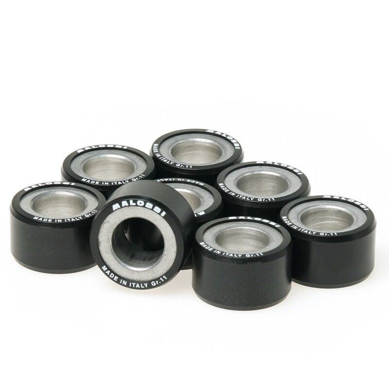 Rodillos de variador MALOSSI 25x14.9mm 11gr - 8 piezas- motoscamaralwe
