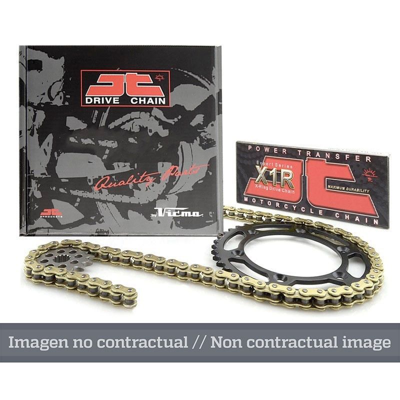 Kit cadena JT 530X1R (16-48-112) - motoscamaralweb.com