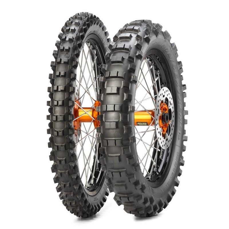 Neumático METZELER MCE 6 DAYS EXTREME (F) Super Soft 90/100-21 M/C 57M MST TT - motoscamaralweb.com