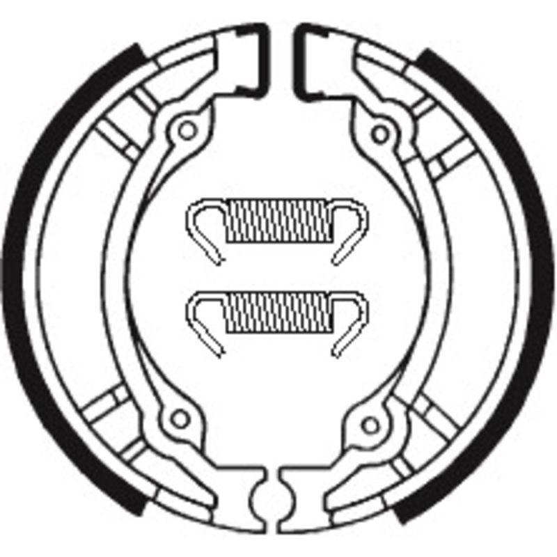 Zapatas de freno Tecnium BA188 - motoscamaralweb.com