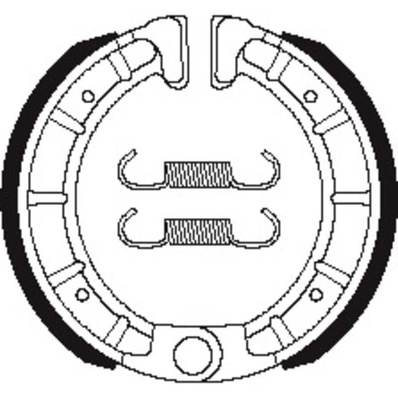 Zapatas de freno Tecnium BA206 - motoscamaralweb.com