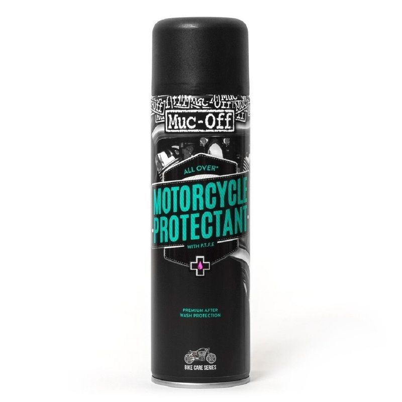 Spray protector con PTFE (teflón) MUC-OFF Motorcycle Protectant para taller 500mlx12 - motoscamaralweb.com