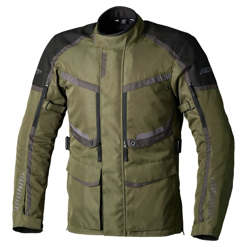 Chaqueta textil RST Maverick EVO CE hombre - Caqui / Gris - motoscamaralweb.com