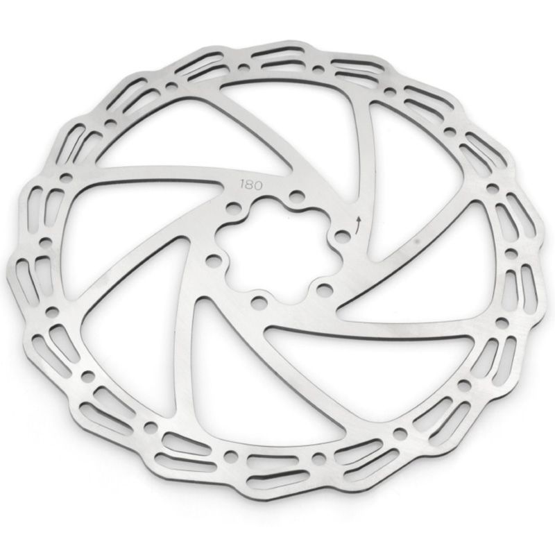 Disco de freno Alhonga 6 tornillos ondulado Ø180mm - motoscamaralweb.com