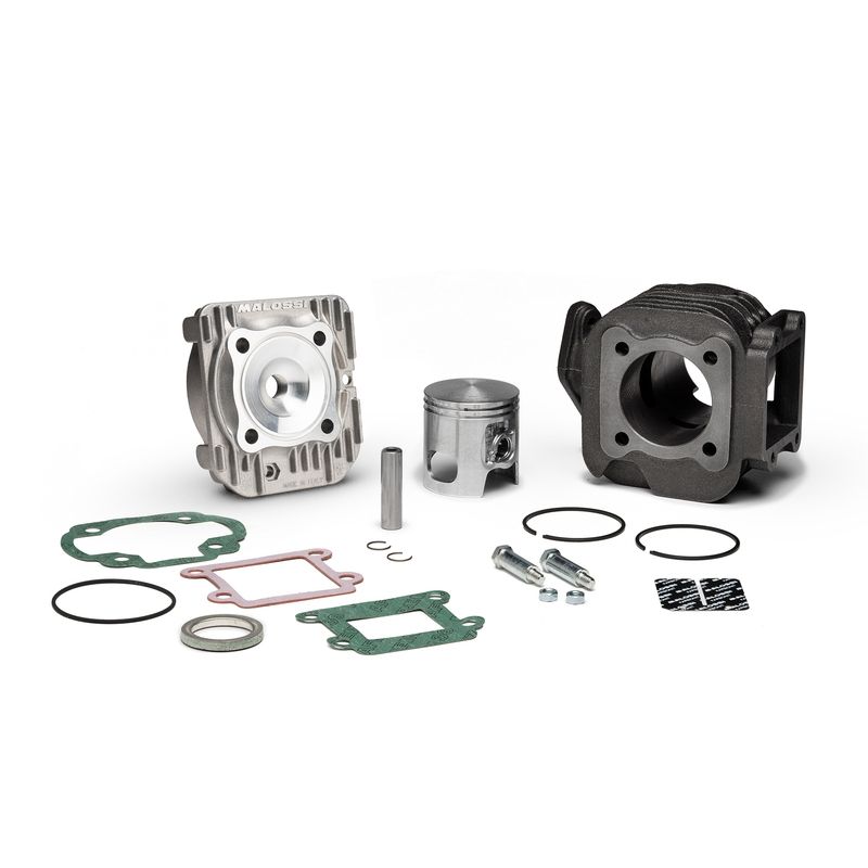 Kit cilindro completo MALOSSI hierro con bulón ø 10 - motoscamaralweb.com
