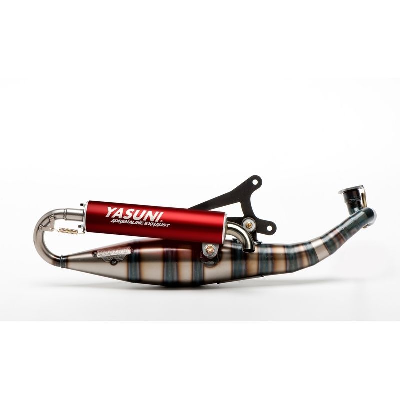 Escape Yasuni homologado Carrera 16/07 Minarelli Horizontal Silencioso Rojo - motoscamaralweb.com