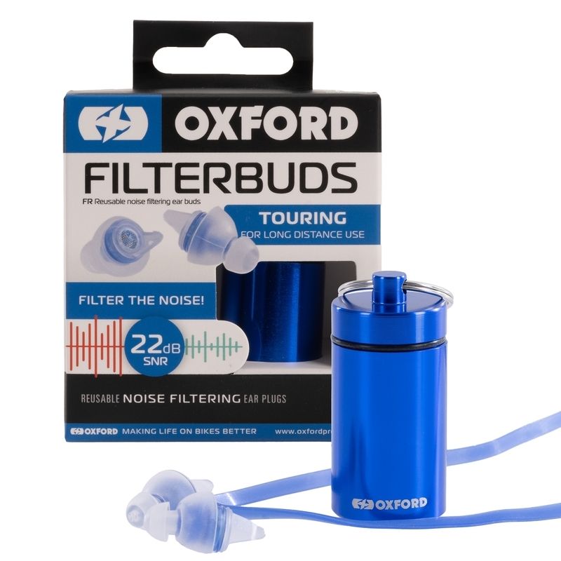 Auriculares OXFORD FilterBuds Touring 22 SNR - motoscamaralweb.com