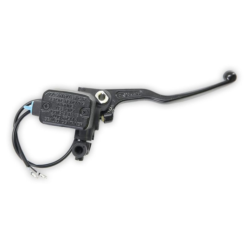 Bomba de freno BREMBO UPGRADE Ps16 - Negro - Con contactor - motoscamaralweb.com