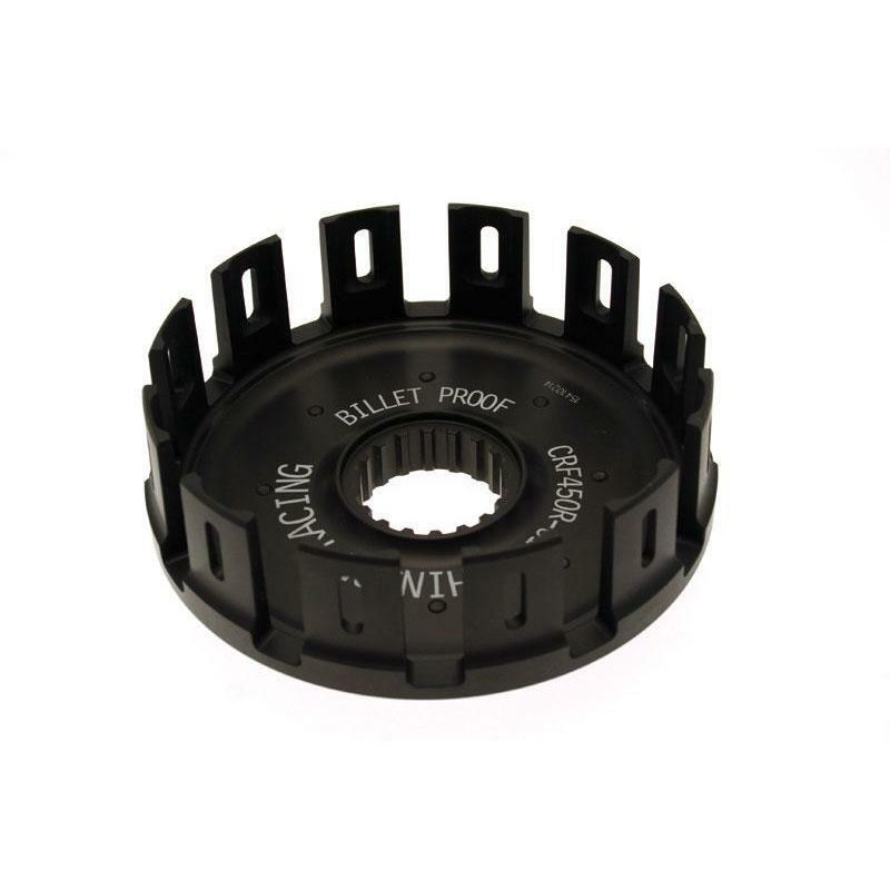 Campana de embrague HINSON aluminio con gomas amortiguadoras y engranaje de arranque - motoscamaralweb.com